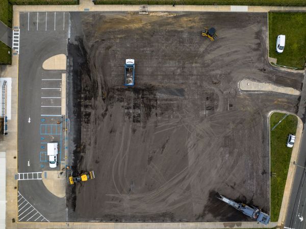 Parking Lot Excavation in Abilene